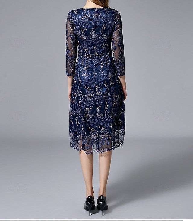 the Mother A-Line Elegant Bride Party Dress Vintage of