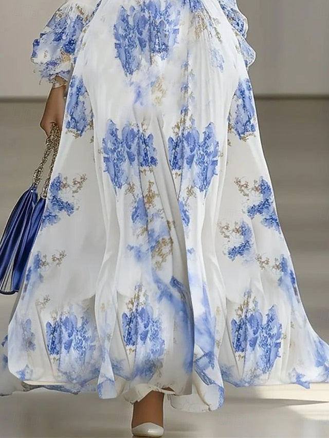 Women's Maxi Dress A Line Dress Fit And Flare Dress Casual