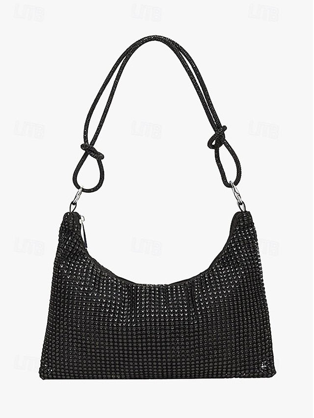 Women's Bag Shoulder Elegant Evening Rhinestone – Handbag