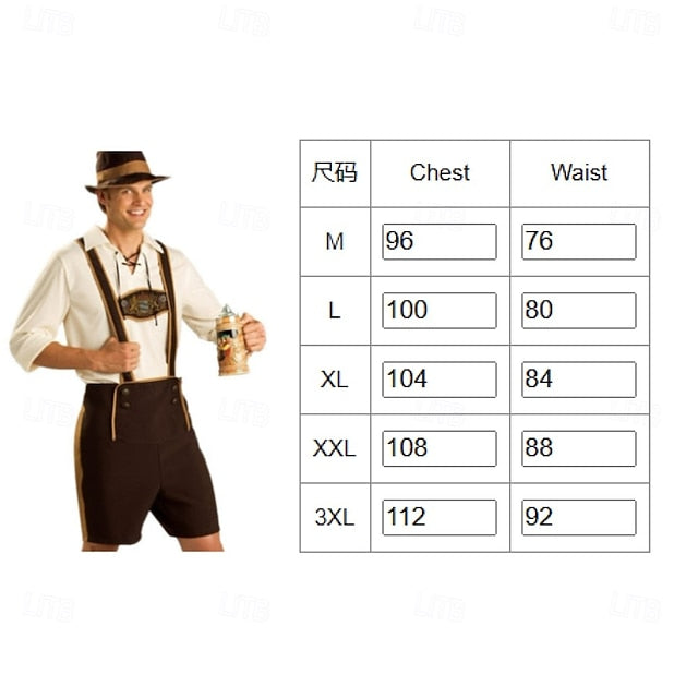 Couples Oktoberfest Beer Festival Costume Dirndl Dress