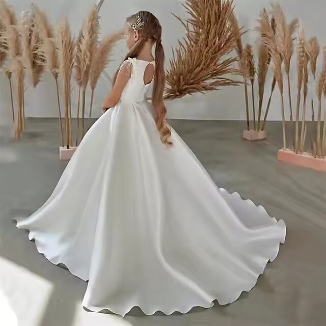 Flower Girls' Dress First Communion Party Girl