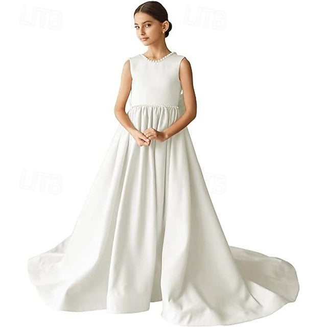 Dress First Girls' Flower Girl Party Communion