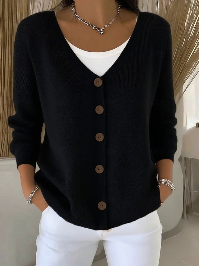 Women's Sweater Cardigan Elegant Fashion Streetwear Pure