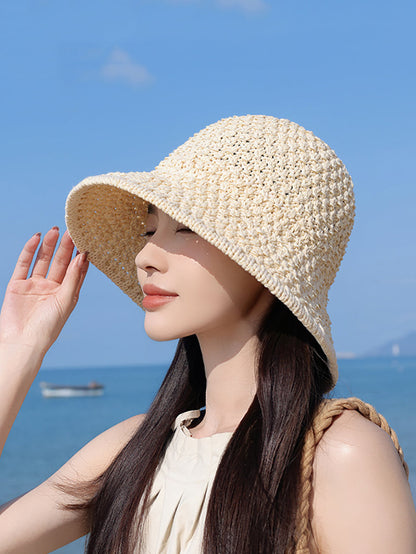 Casual Weave Women Sunproof Summer Hat