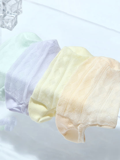 Women Pairs Socks Thin 5 Short Summer