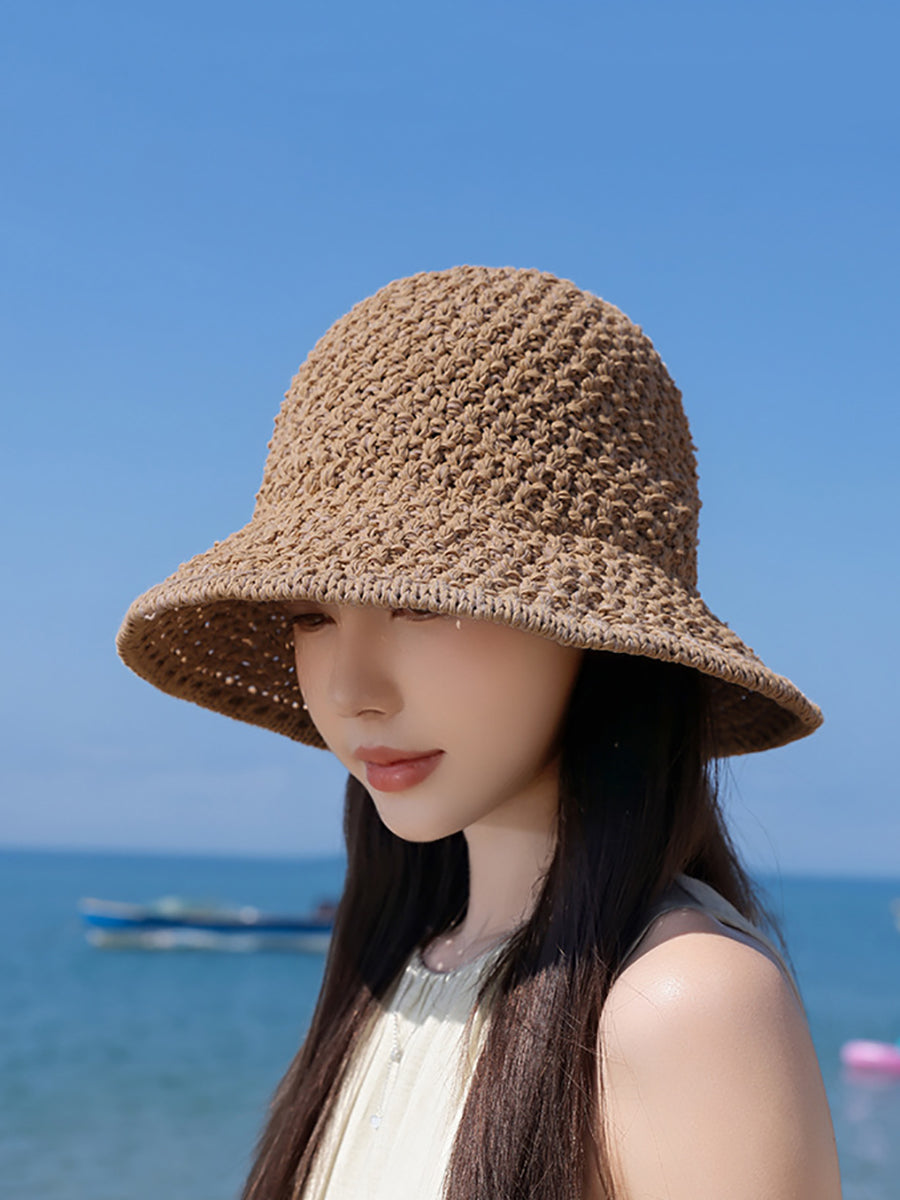 Casual Weave Women Sunproof Summer Hat