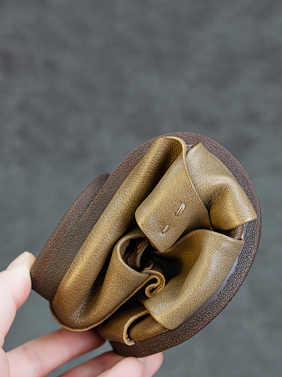 Vintage Flat Women Genuine Leather Sandals