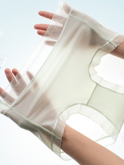 Underwear 5 High Summer Pieces Women Thin Waist