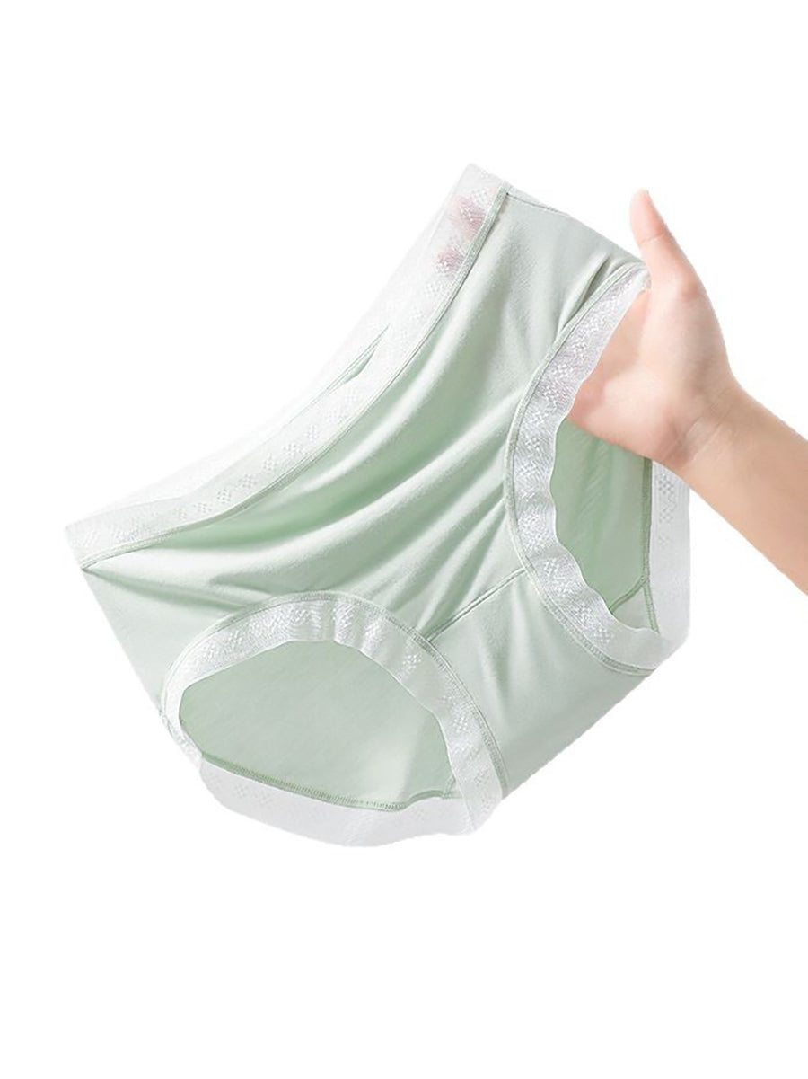 Summer Pieces Thin 6 Colorblock Casual Women Underwear