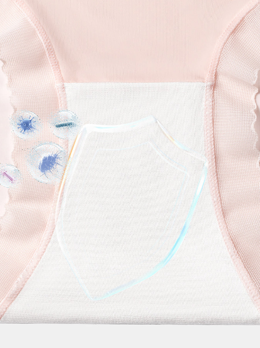 Underwear 5 High Summer Pieces Women Thin Waist