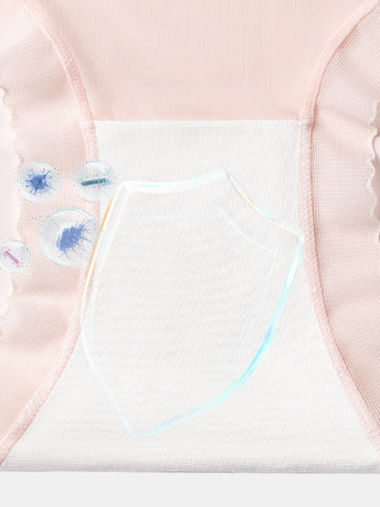 Underwear 5 High Summer Pieces Women Thin Waist