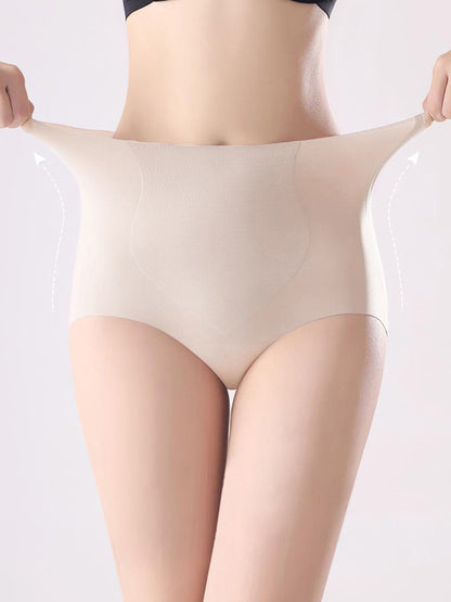 6 Underwear Pure Women High Waist Pieces Summer Color