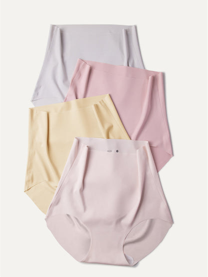 6 Underwear Pure Women High Waist Pieces Summer Color