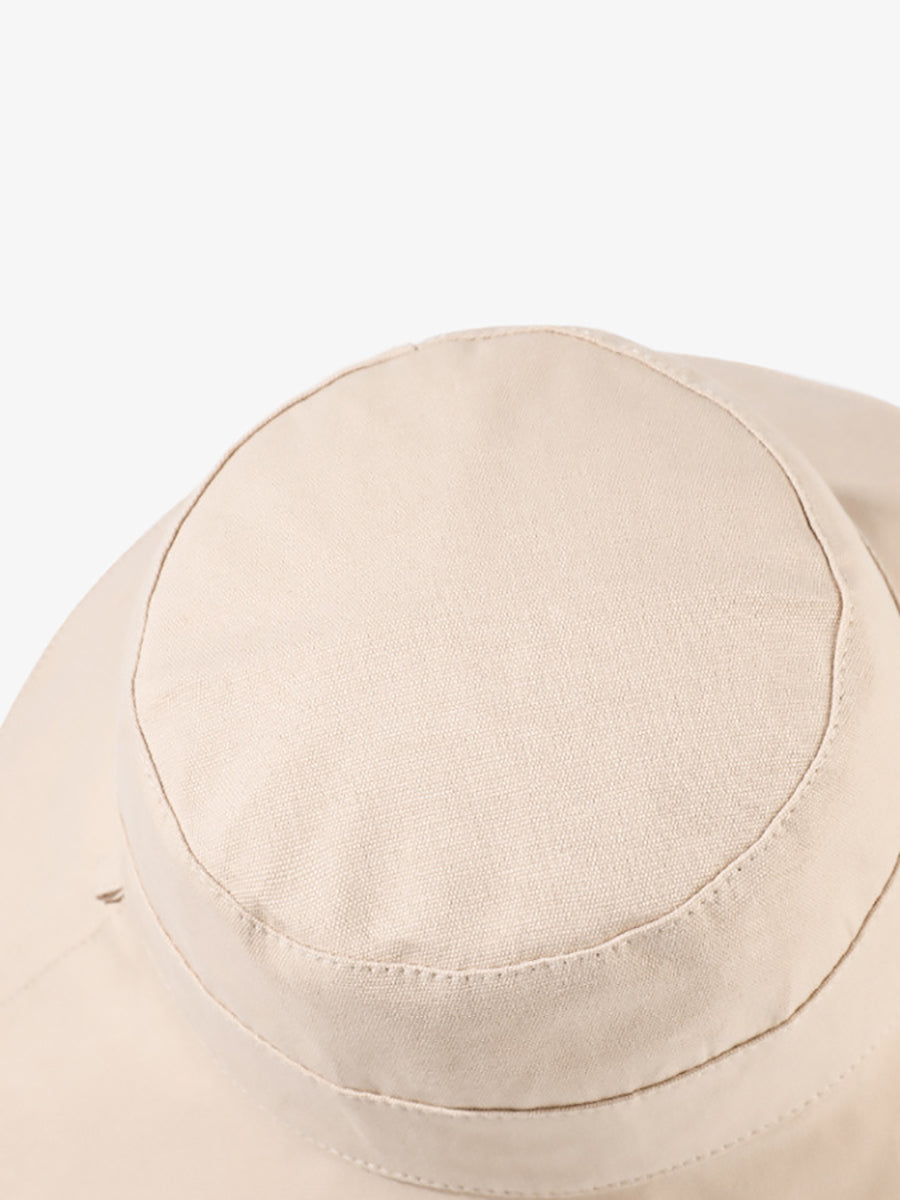 Hat Summer Sunproof Dual-side Flower Women Wearing