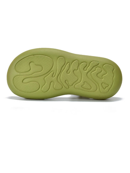 Sandals Vintage FLower Platform Leather Women