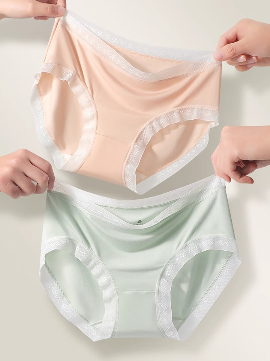 Summer Pieces Thin 6 Colorblock Casual Women Underwear