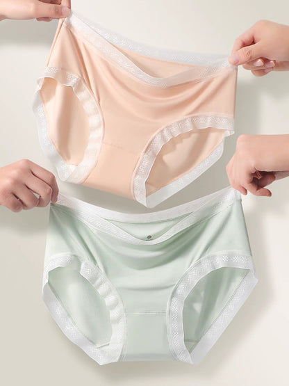 Summer Pieces Thin 6 Colorblock Casual Women Underwear