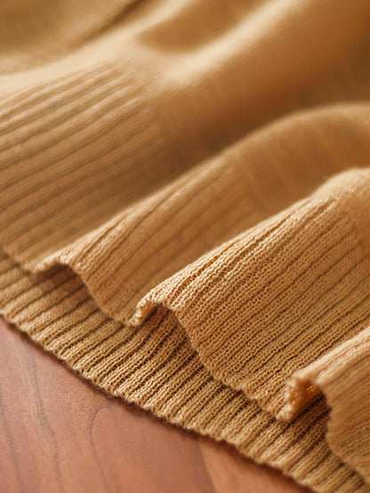 Plus Size Women Summer V-Neck Casual Loose Knit Shirt CC053