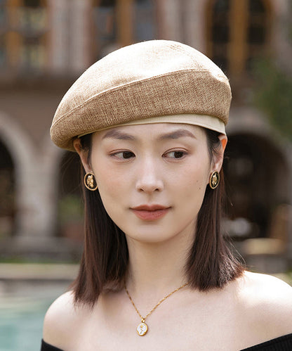 Beret 2025 New Versatile Hat Stylish Khaki