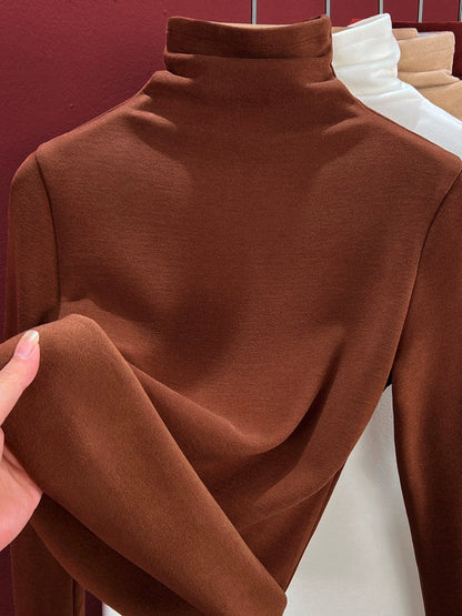 Knitted Turtleneck Autumn Sweater Casual Women