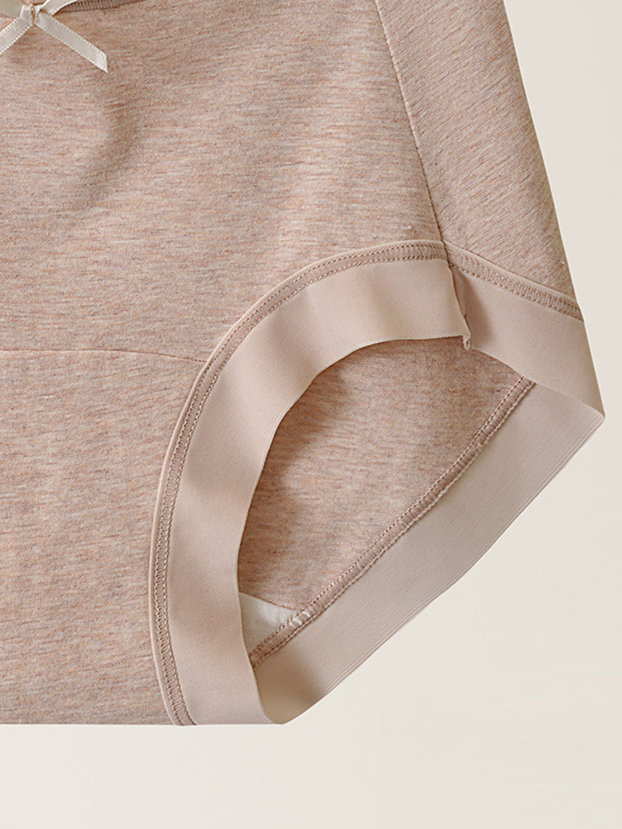 High Pieces Color Women Underwear Cotton Pure 5 Waist