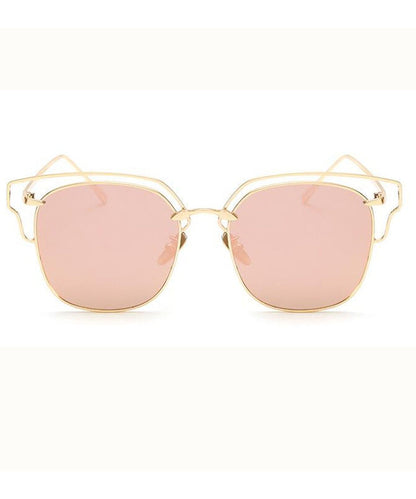Beautiful Pink Vacation Beach Metal Sunglasses XS1048