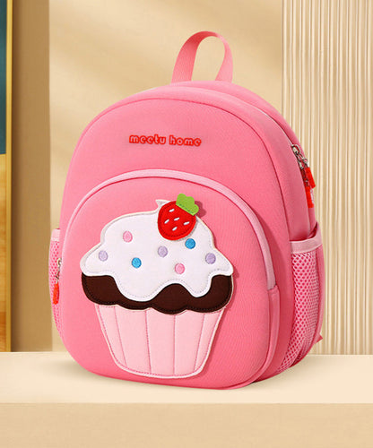 Boutique Lovely Kids Cartoon Patchwork Backpack Bag IU028