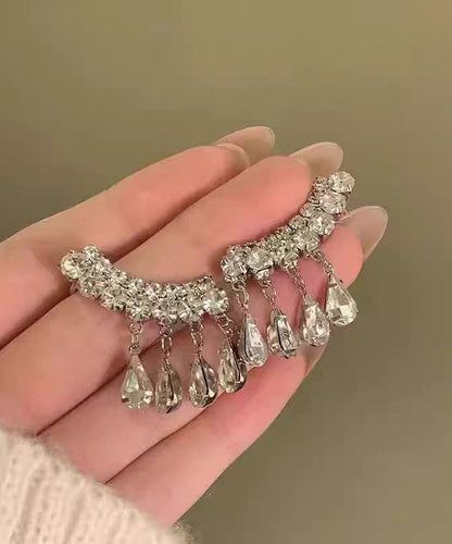 Silk Stud Overgild Boutique Tassel Earrings Copper Water Drop