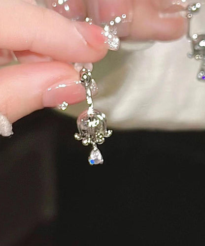 Stud Valley Earrings Lily The Of Silk Zircon Boutique Copper