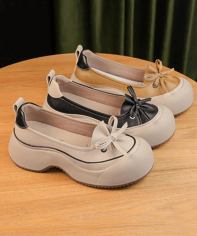 Shoes Versatile Casual Comfortable Black Platform