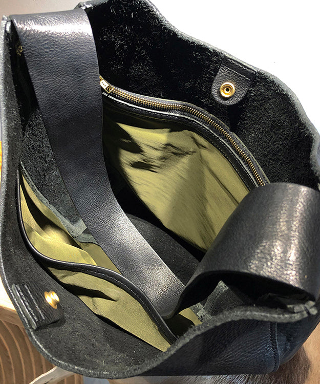 Message Leather Large Casual Capacity Bag