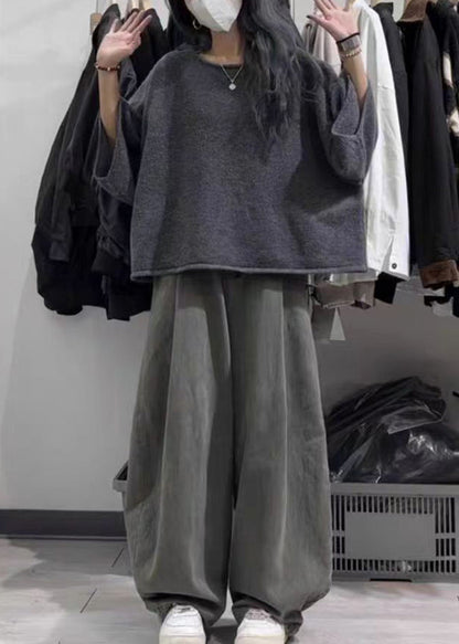 Casual Cotton Piece Two Set Outfits Summer Oversized Overalls