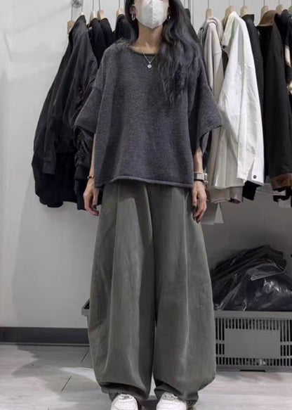 Casual Cotton Piece Two Set Outfits Summer Oversized Overalls