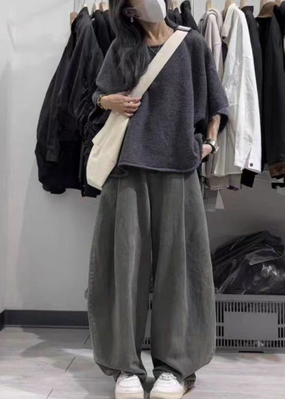 Casual Cotton Piece Two Set Outfits Summer Oversized Overalls