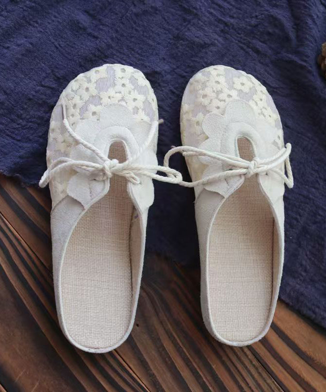 Sandals Casual Up Mesh Lace Grey Slide Breathable Splicing