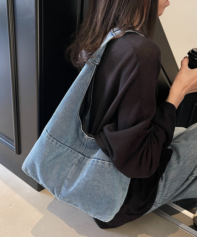 Shoulder Casual Capacity Denim Large Bag Versatile