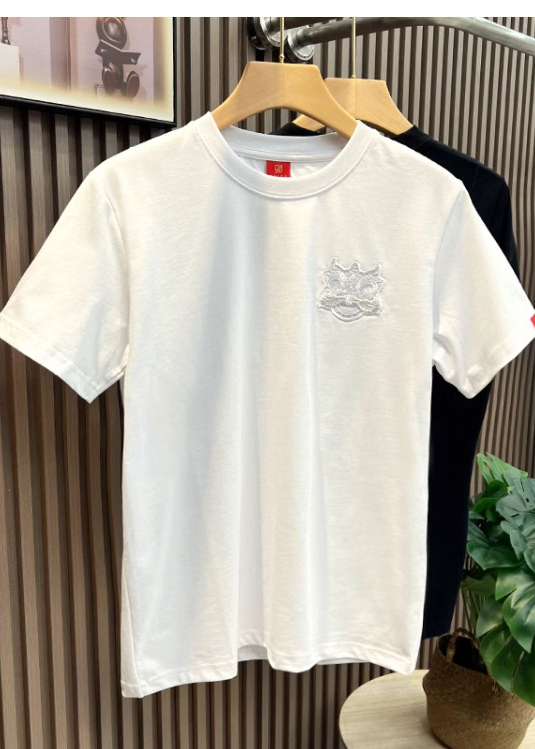Cotton Shirts Oriental Embroideried T Summer White Casual Men