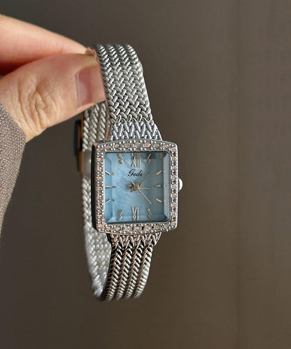 Waterproof Baby Chain Stainless Chic Blue Steel Watches
