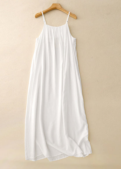 Strap Chiffon Black Chic Dress Oversized Summer Spaghetti