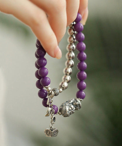 Charm Silver Thriving Business Beading Sterling Colorblock Chic