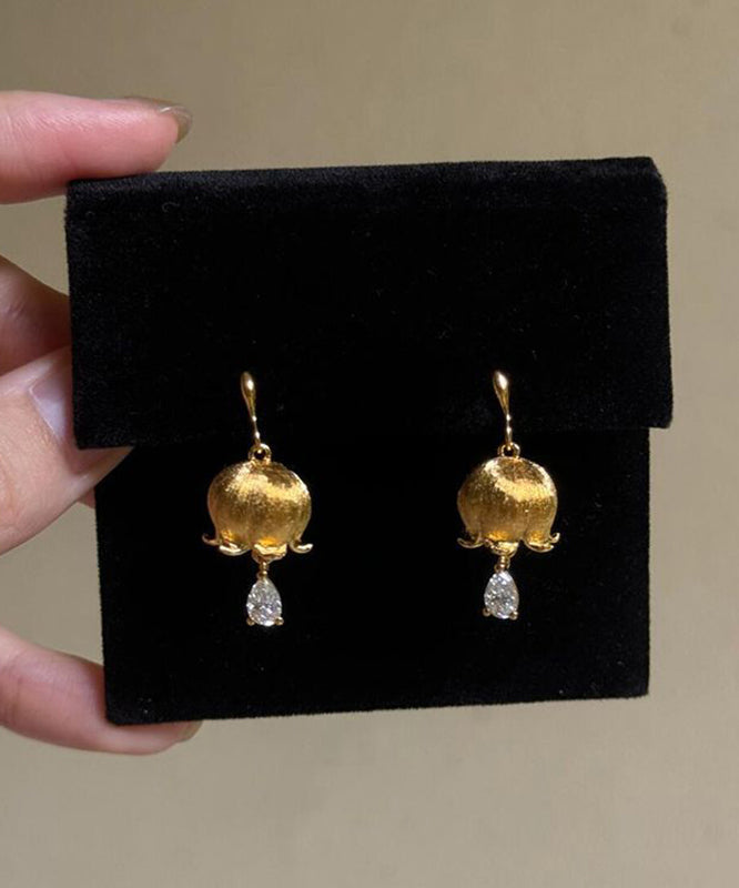 Valley Drop Copper Style The Water Lily Zircon Of Gold Chinese