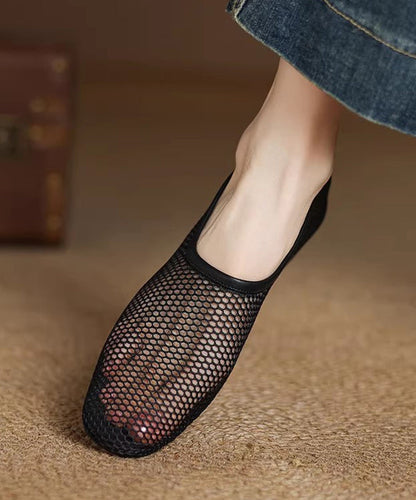 Hiking Comfortable Out Sandals Sheepskin Hollow Beige