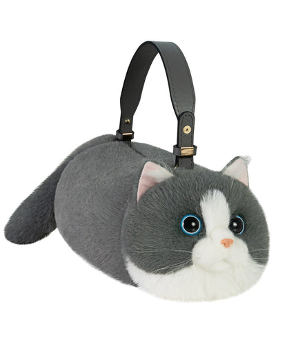 Yellow Cat Fuzzy Creative Cute Bag Shoulder Fur