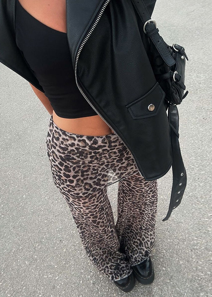 Waist Style And Black American Tulle High Print European Flared