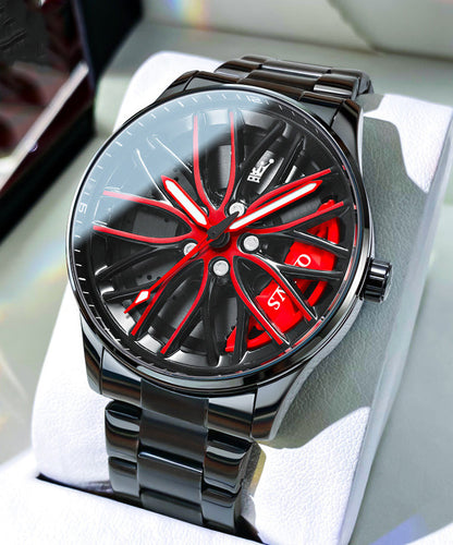 Stainless Alloy Noctilucent Out Steel Green Hollow Fashion