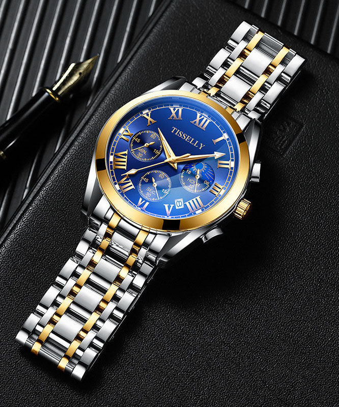 Waterproof Alloy Stainless Black Reinforced Fine Blue Steel Glass