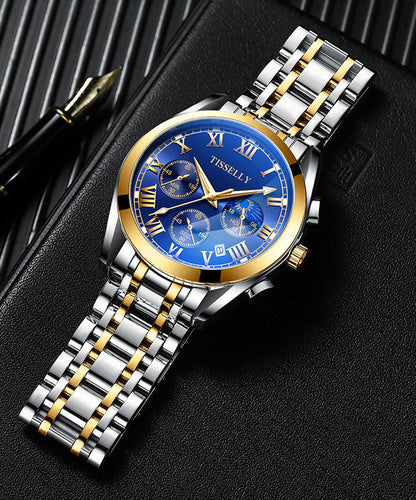 Waterproof Alloy Stainless Black Reinforced Fine Blue Steel Glass