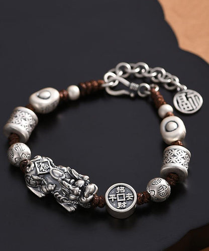 Charm A Wild Mythical Silk Animal Sterling Silver Fine Men