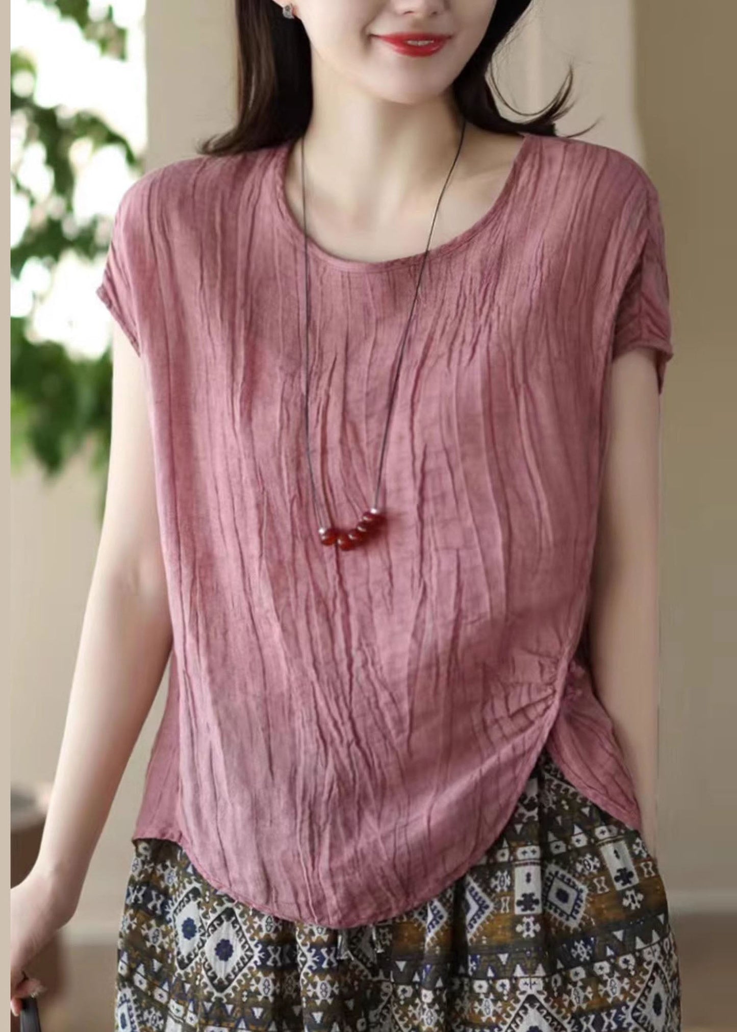 Asymmetrical White Fitted Beach Vest Linen Summer