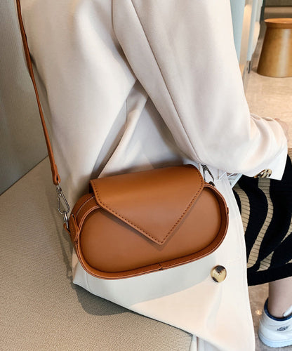 Crossbody Coffee Leather Fashion Korean Calf Bag